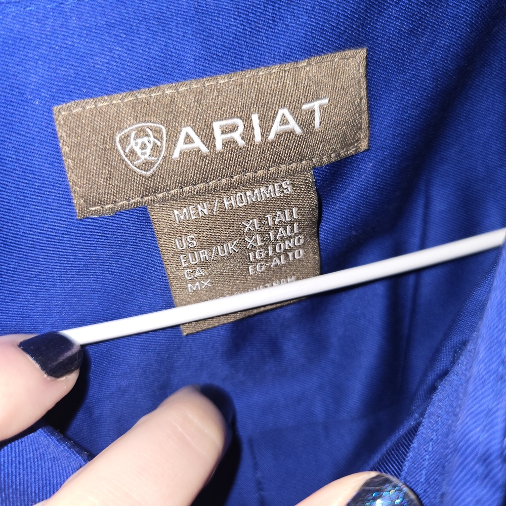 Ariat Men's Blue Shirt